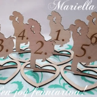 Asztalszám- Mariella Amor,Mariella Romantic